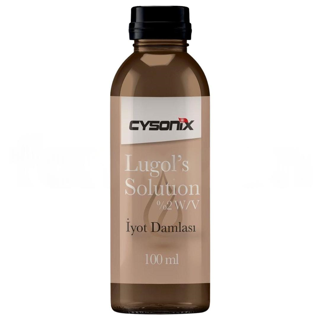 Cysonix Lugol's Solution %2 İyot Damla 100 ml