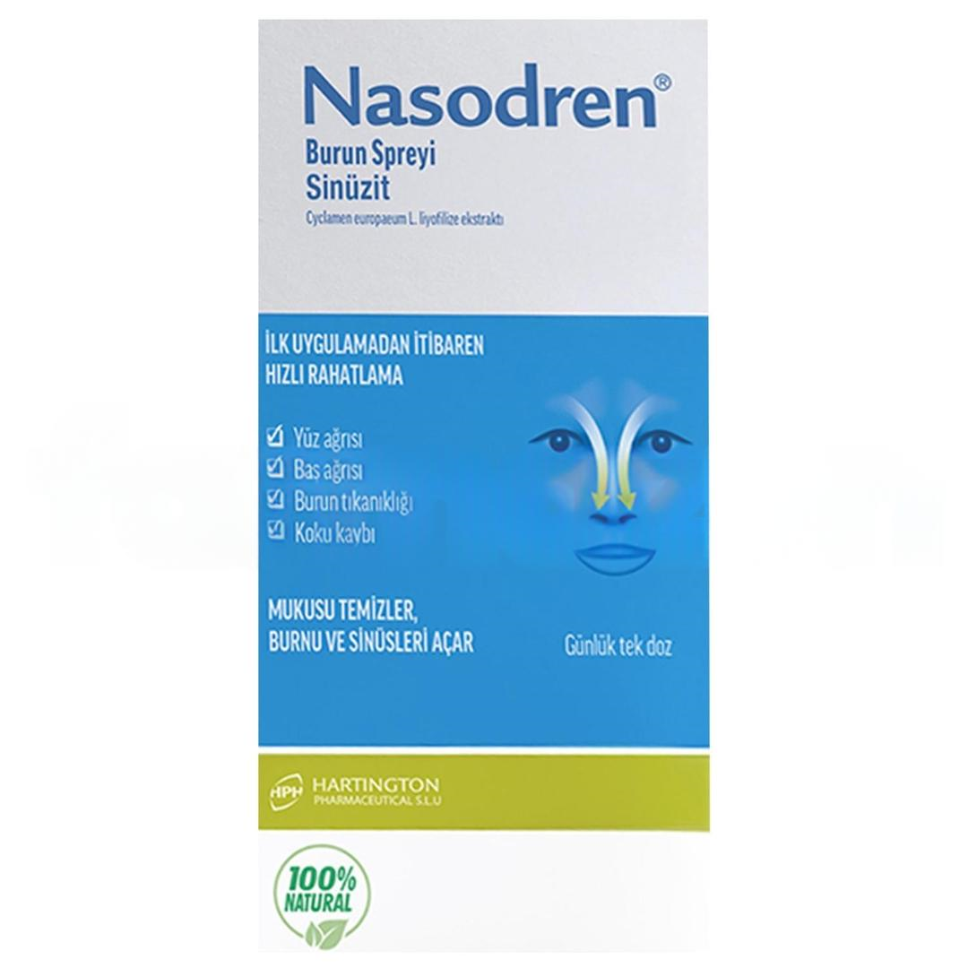 Nasodren Doğal Sinüzit Spreyi 50 mg