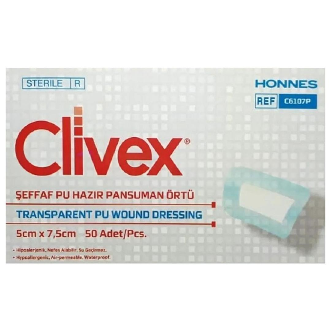 Clivex Pu Dressing Su Geçirmez Banyo Bandı 5x7,5 cm