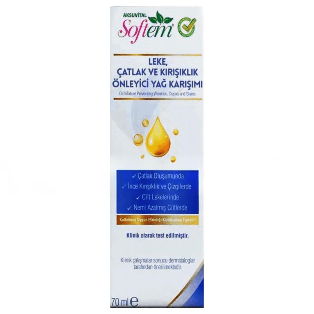 Softem Leke Çatlak ve Kırışıklık Önleyici Yağ Karışımı 70 ml