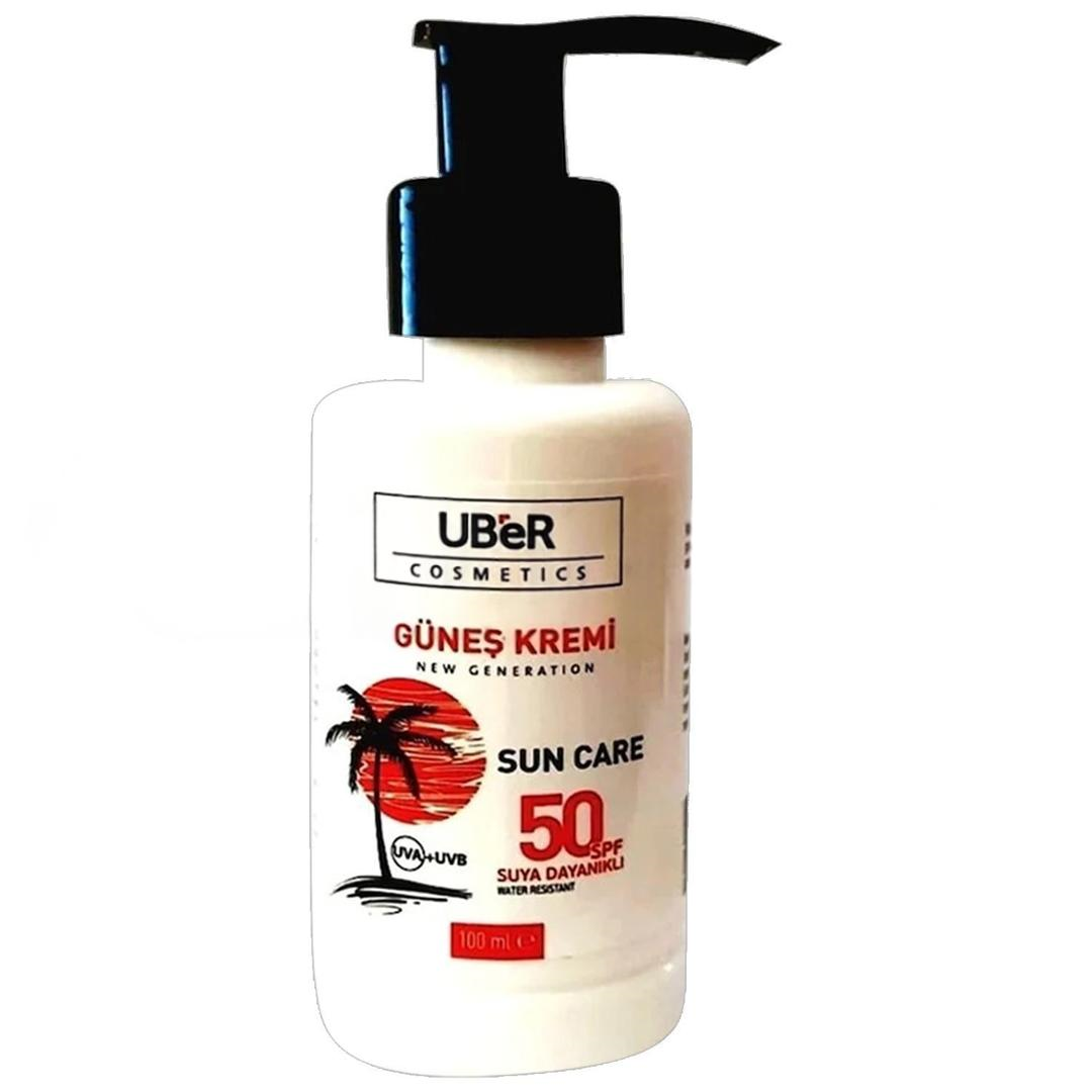 Uber Sun Care Clinic Güneş Kremi Pompalı SPF50 75 ml