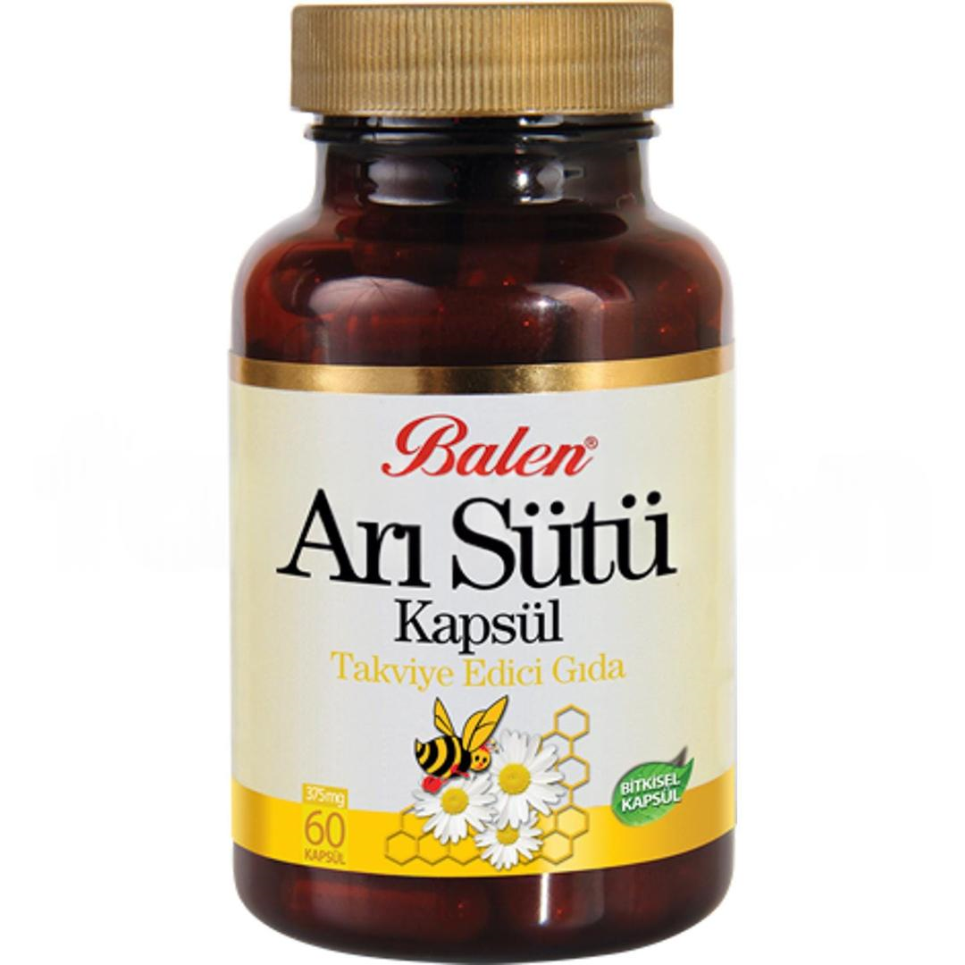 Balen Arı Sütü Kapsül 375 mg 60 Kapsül