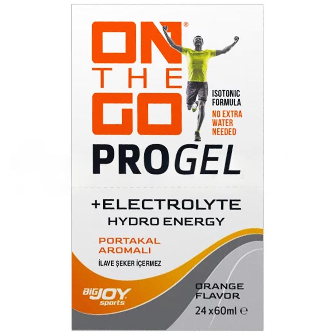 On The Go Progel + Electrolyte Portakal Aromalı 24 x 60 ml