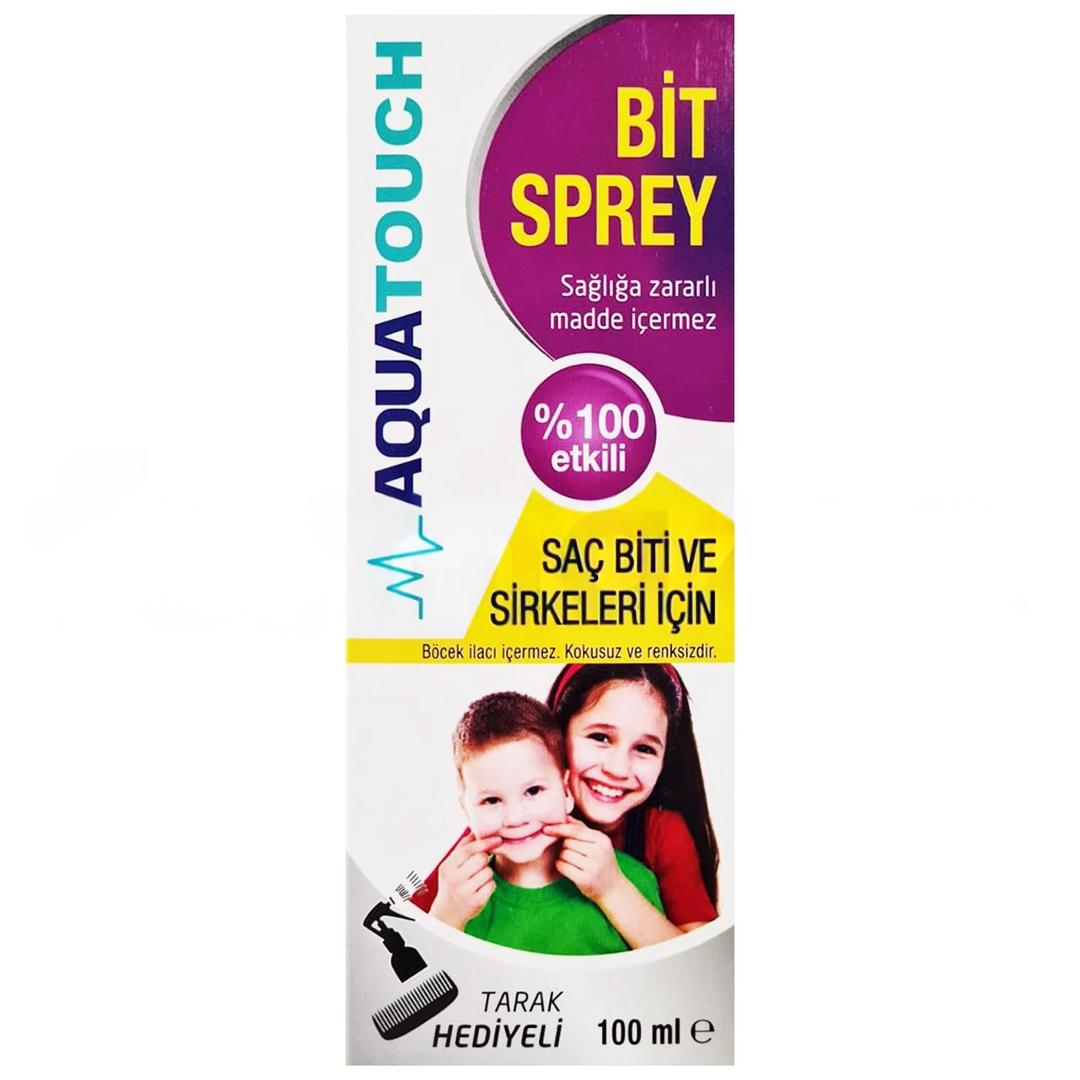 Aqua Touch Saç Biti ve Sirkeleri İçin Sprey 100 ml - Taraklı