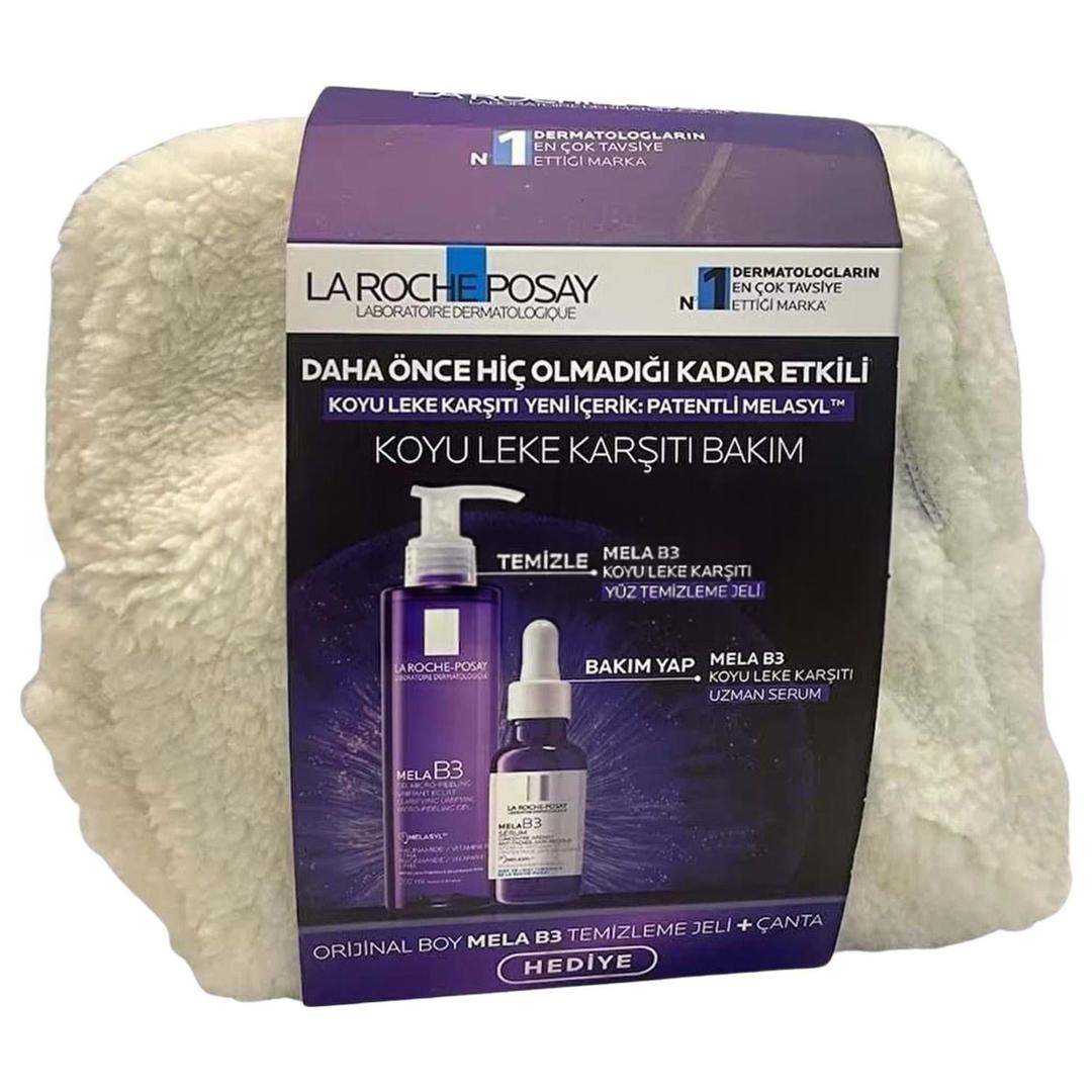 La Roche Posay Mela B3 30 ml + Celan 200 ml + Çanta - 750 TL İndirimli Kofre