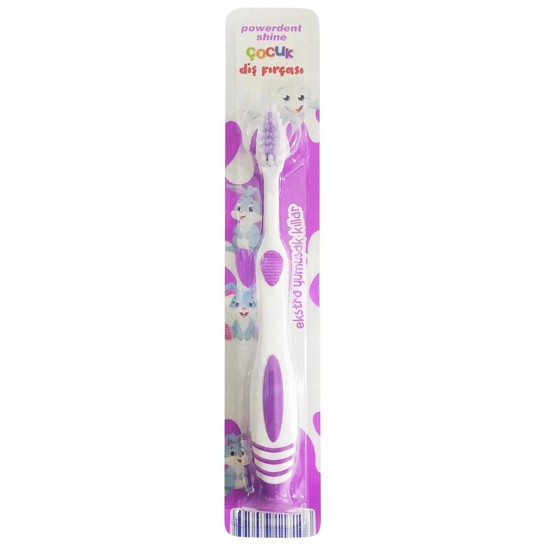 Powerdent Çocuk Diş Fırçası Extra Yumuşak Lila