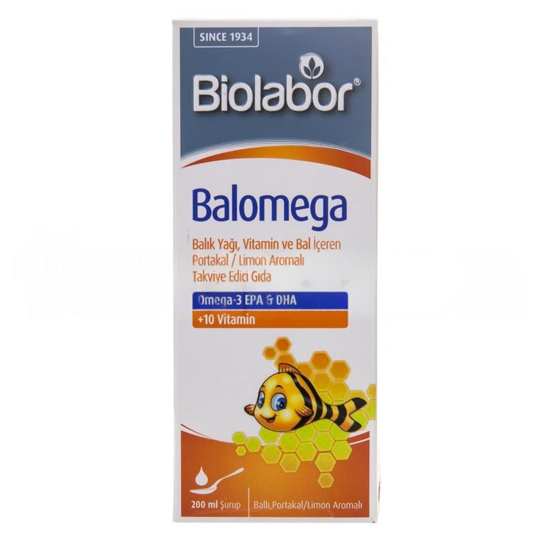 Biolabor Balomega Şurup 200 ml