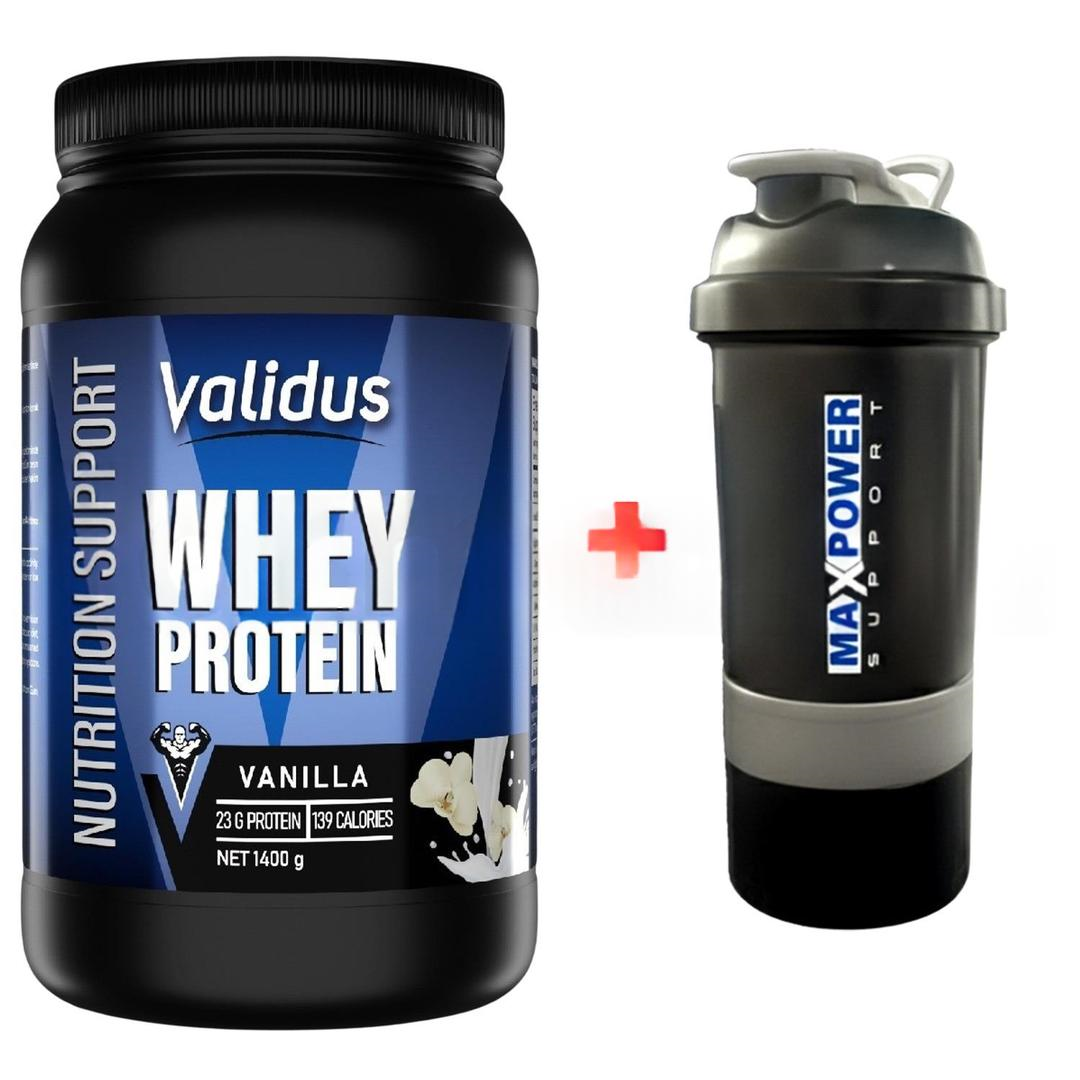Validus Whey Protein Complex Vanilla 1400 gr + Shaker Hediye