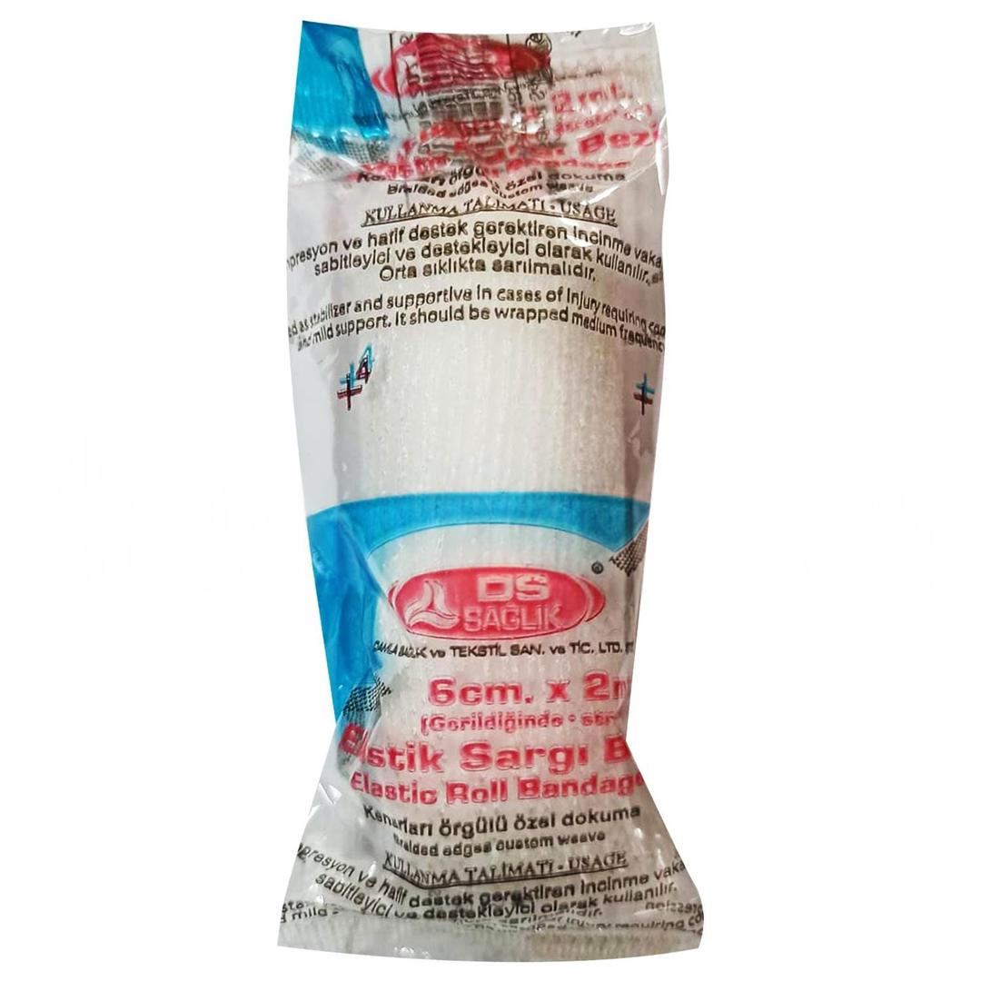 Damla Sağlık Elastik Sargı Bezi 6cm x 2m