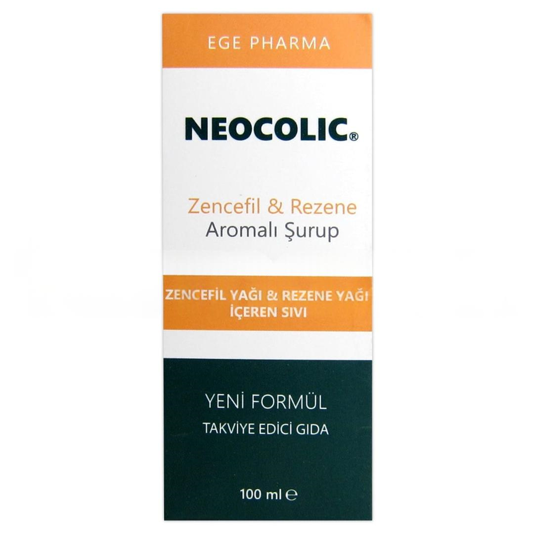 Neocolic Zencefil & Rezene Aromalı Şurup 100 ml