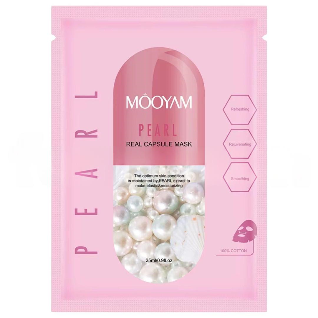 Mooyam Capsule Mask Pearl Kağıt Yüz Maskesi