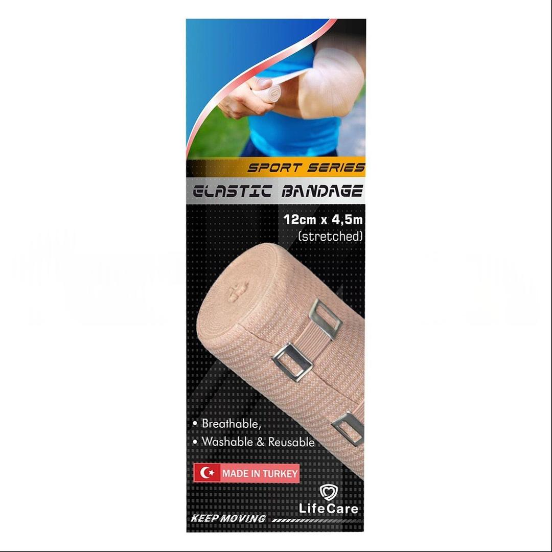 Lifecare Elastik Bandaj 12 cm - Bej