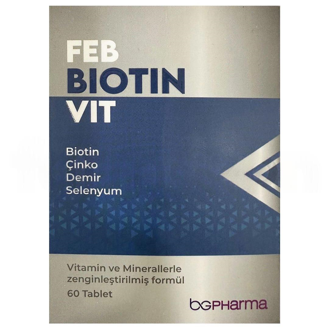 Feb Biotin Vit 60 Tablet