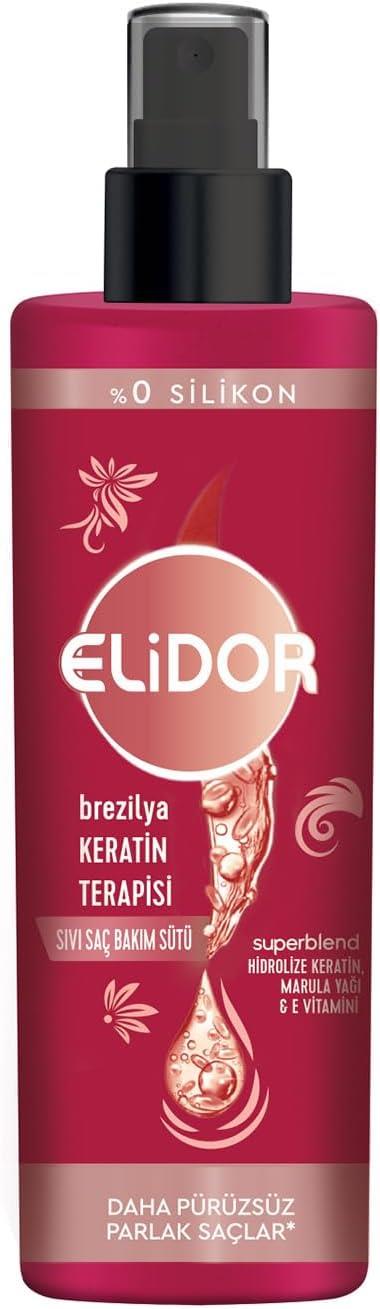 Elidor Brezilya Keratin Terapisi 200 ml Sıvı Saç Bakım Sütü