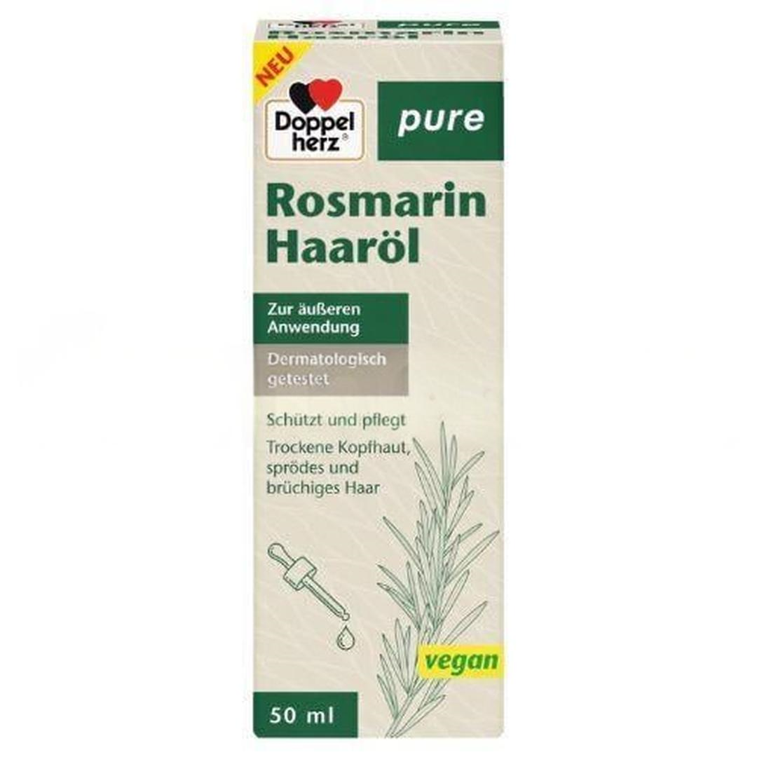Doppelherz Pure Biberiye Yağı İçeren Saç Bakım Yağı 50 ml