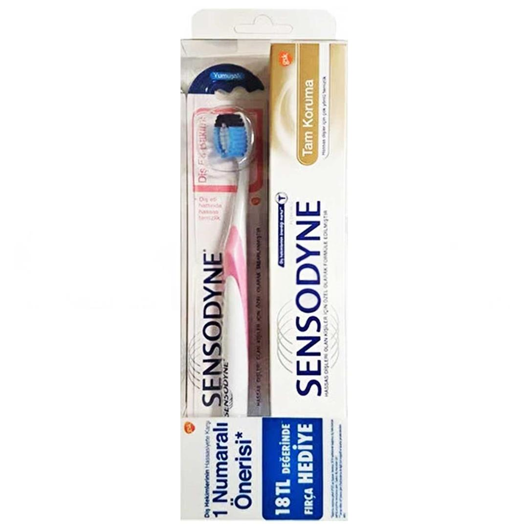 Sensodyne Avantaj Paketi - Tam Koruma Macun 75 ml + Diş Fırçası