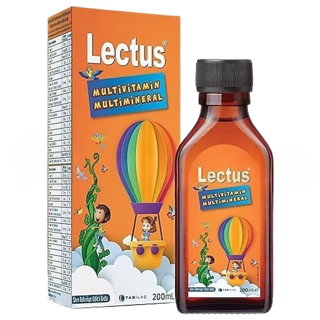 Lectus Multivitamin Mutlimineral Şurup 200 ml