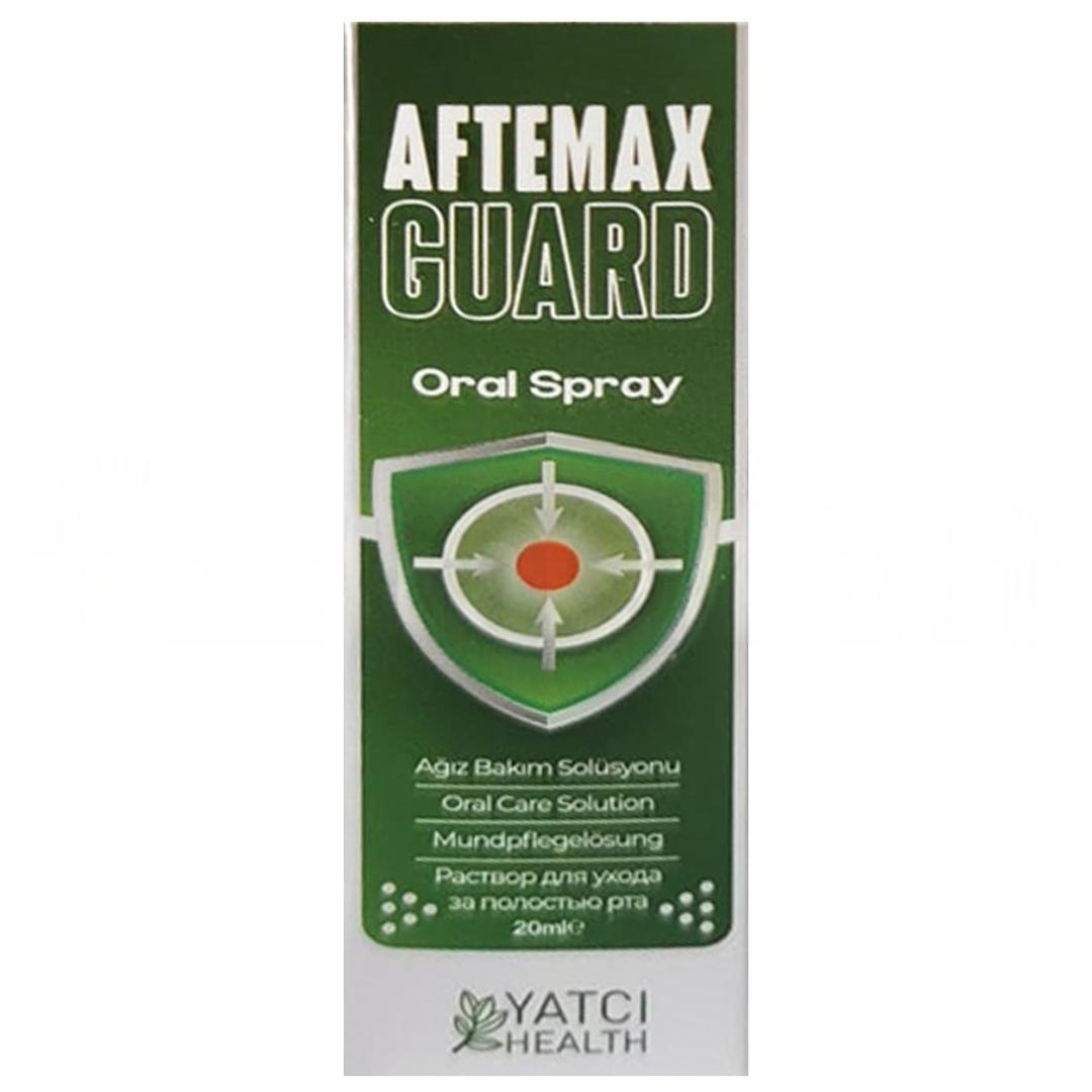 Aftemax Guard Oral Ağız Bakım Solüsyonu Sprey Cam 20 ml