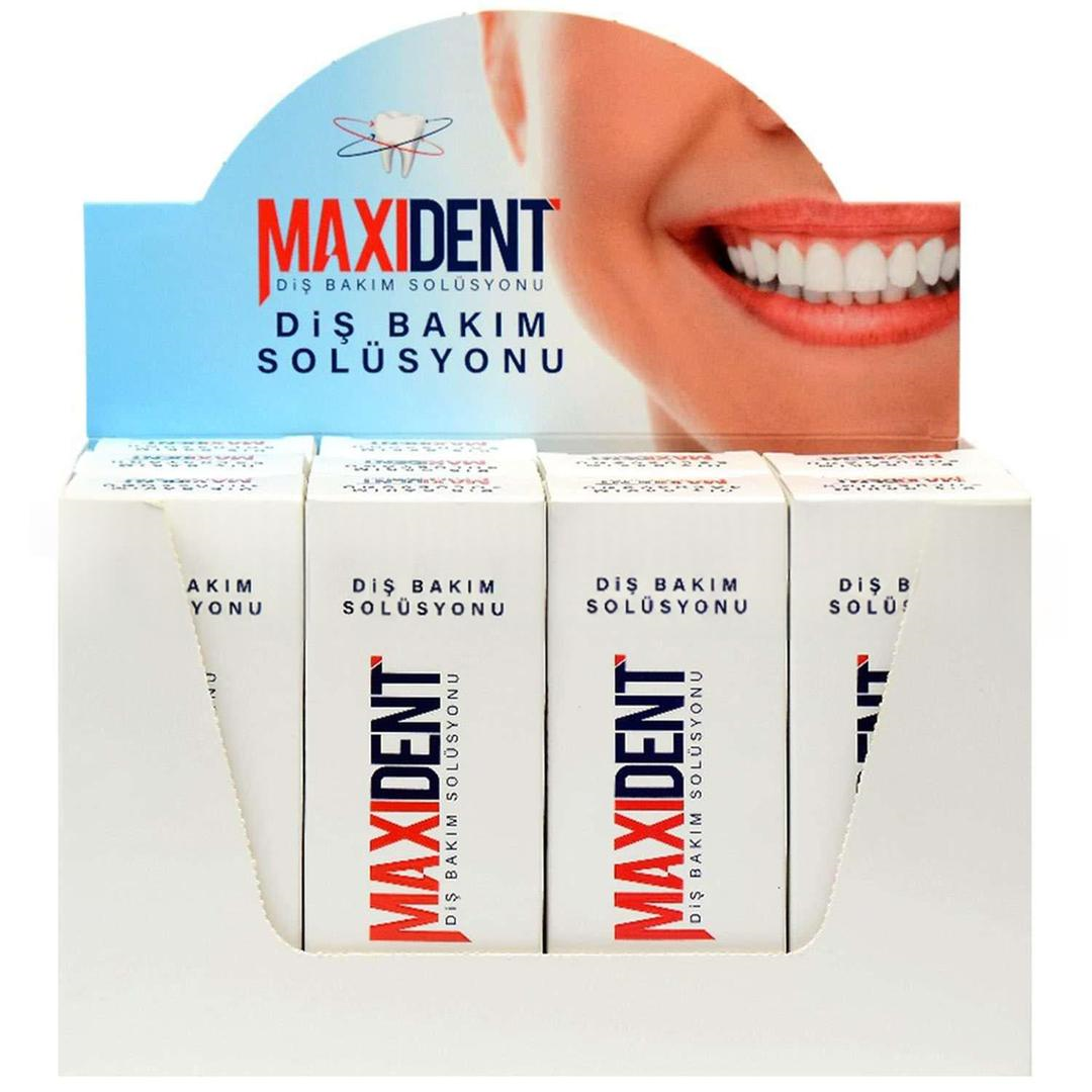 Maxident Diş Bakım Solüsyonu 20 ml - 12'li Stant