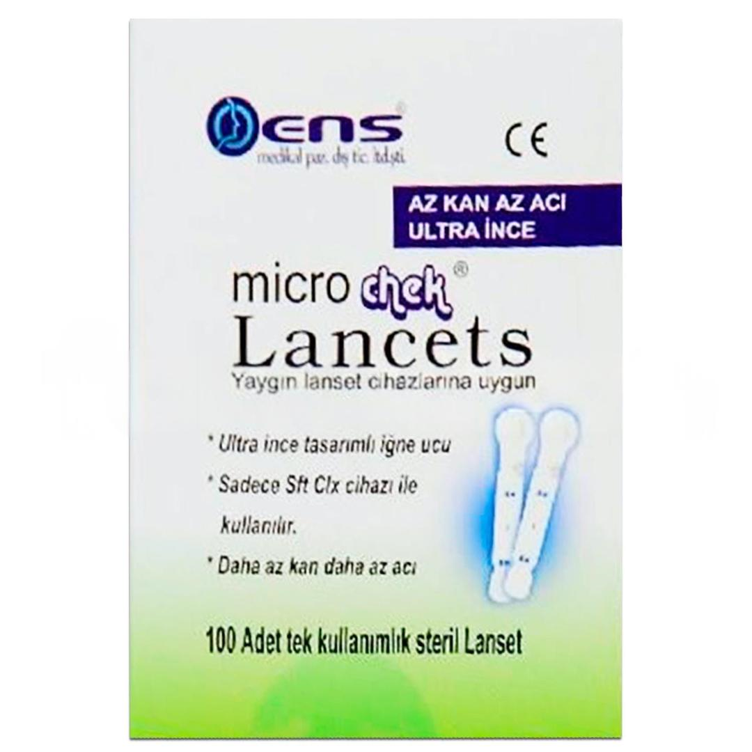 Micro Chek Lancet 100'lü