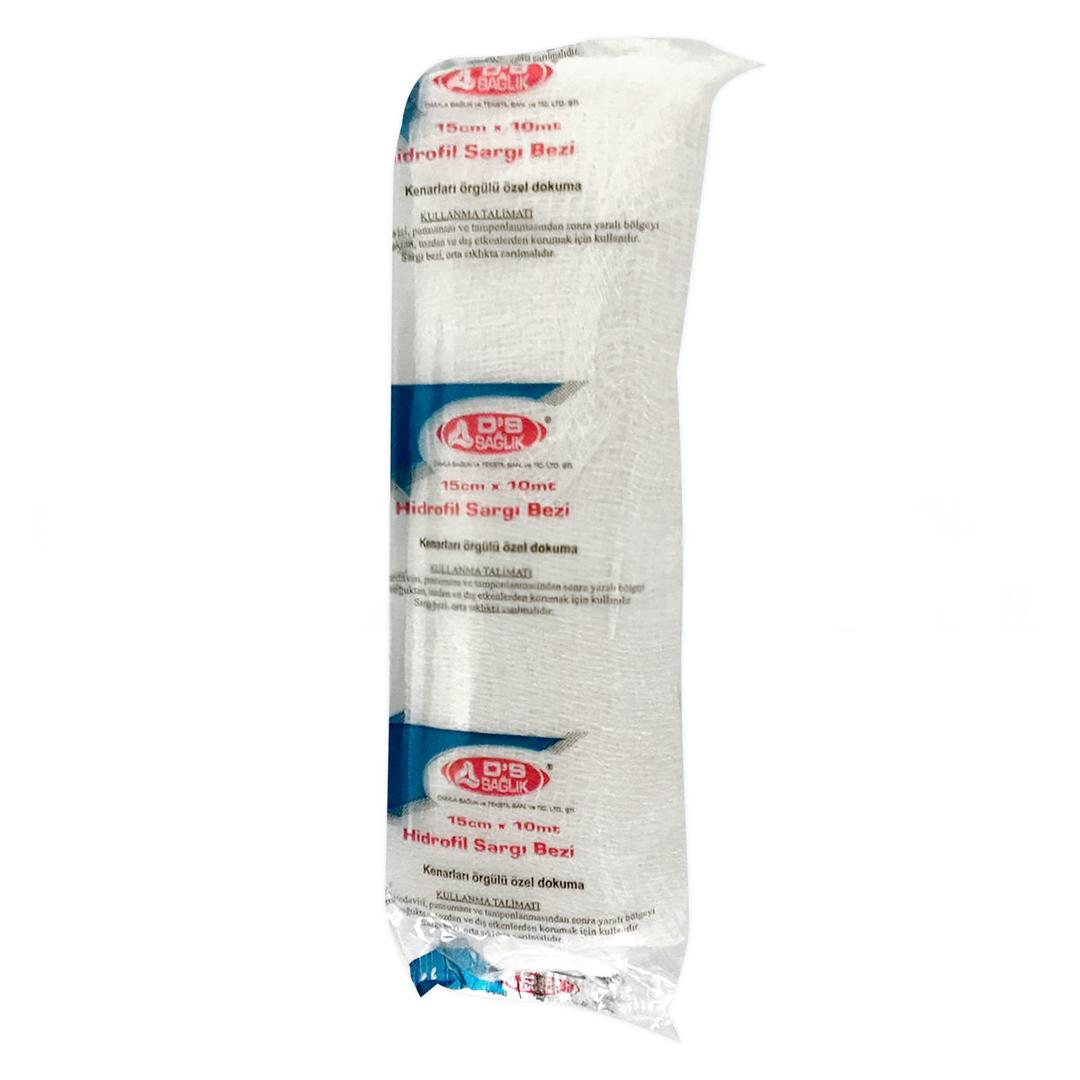 Damla Sağlık Hidrofil Sargı Bezi 15cm x 10m