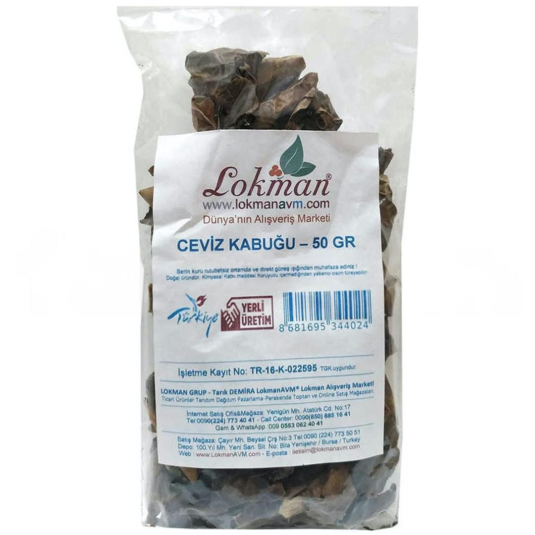 Lokmanavm Ceviz Kabuğu 50 gr