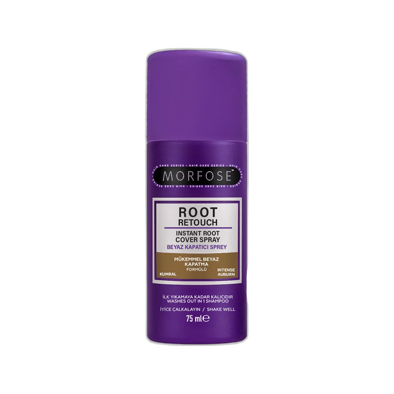 Morfose Root Retoucher Beyaz Kapatıcı Sprey Kumral 75 ml