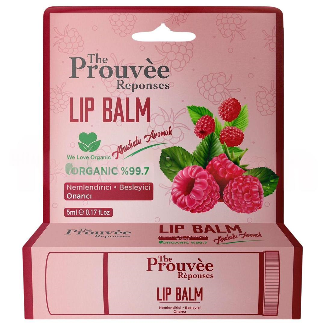 The Prouvée Réponses Organik Dudak Balmı Ahududu Aromalı 5 ml