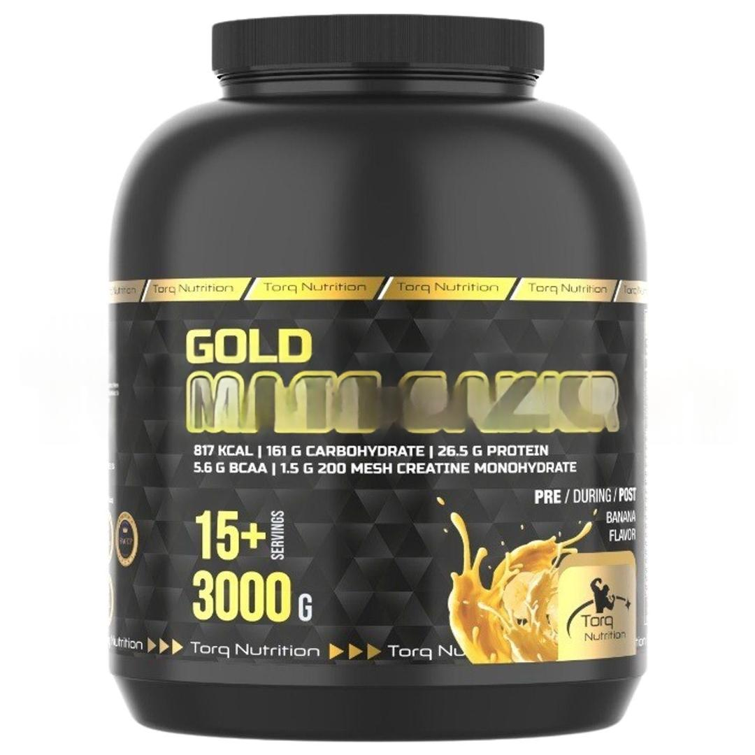 Torq Nutrition Gold Mass Gainer Muz Aromalı Karbonhidrat Tozu 3000 gr