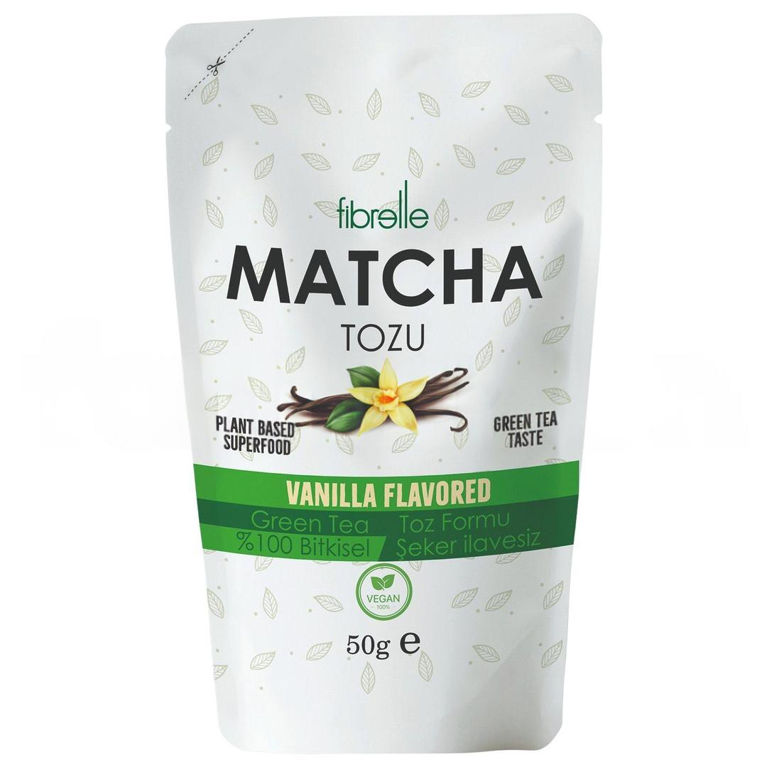 Fibrelle Matcha Vanilya Aromalı 50 gr