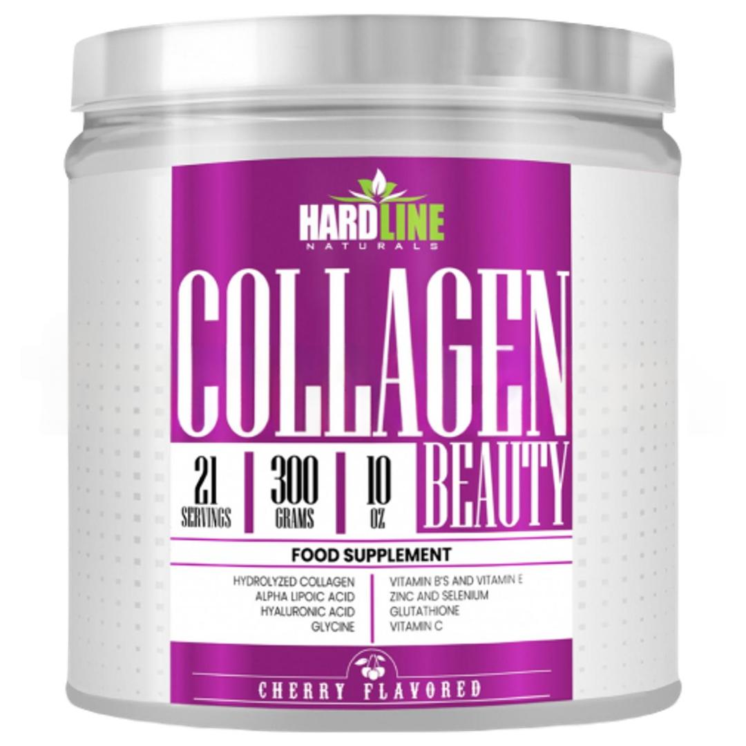 Hardline Naturals Collagen Beauty 300 gr - Vişne