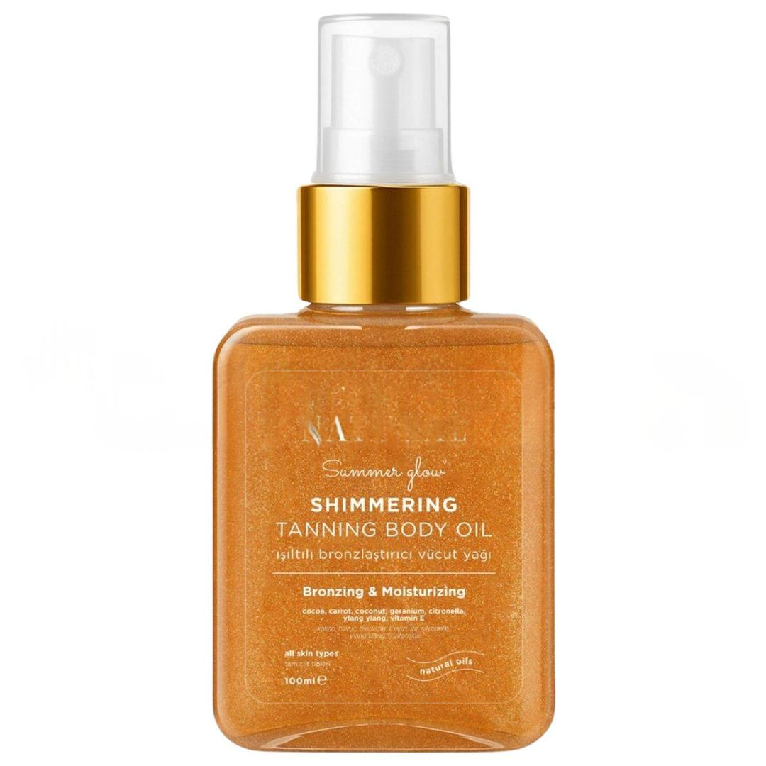 Let's Be Natural Işıltılı Bronzlaştırıcı Vücut Yağı Doğal İçerik Gold Işıltılı Vücut Yağı 100 ml