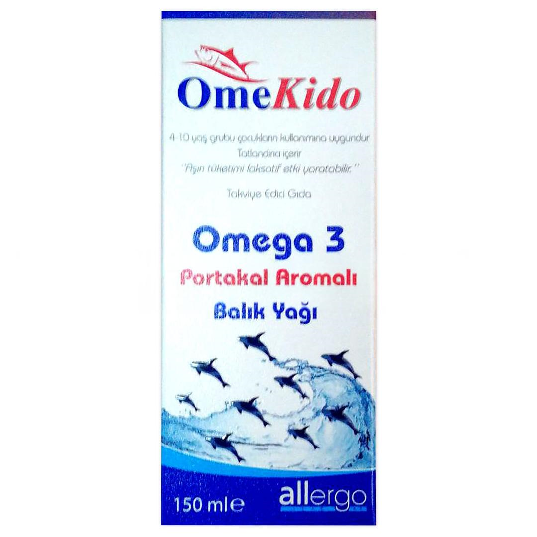 Omekido Balık Yağı Portakal 150 ml