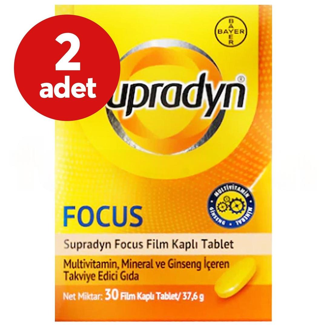 Supradyn Focus 30 Tablet - 2 Adet