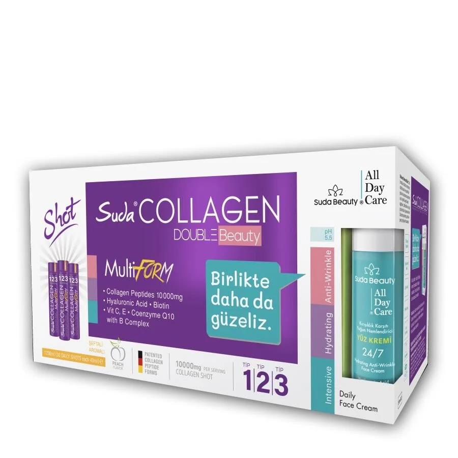SUDA COLLAGEN DOUBLE BEAUTY MULTIFORM PEACH 40mlx30Shot