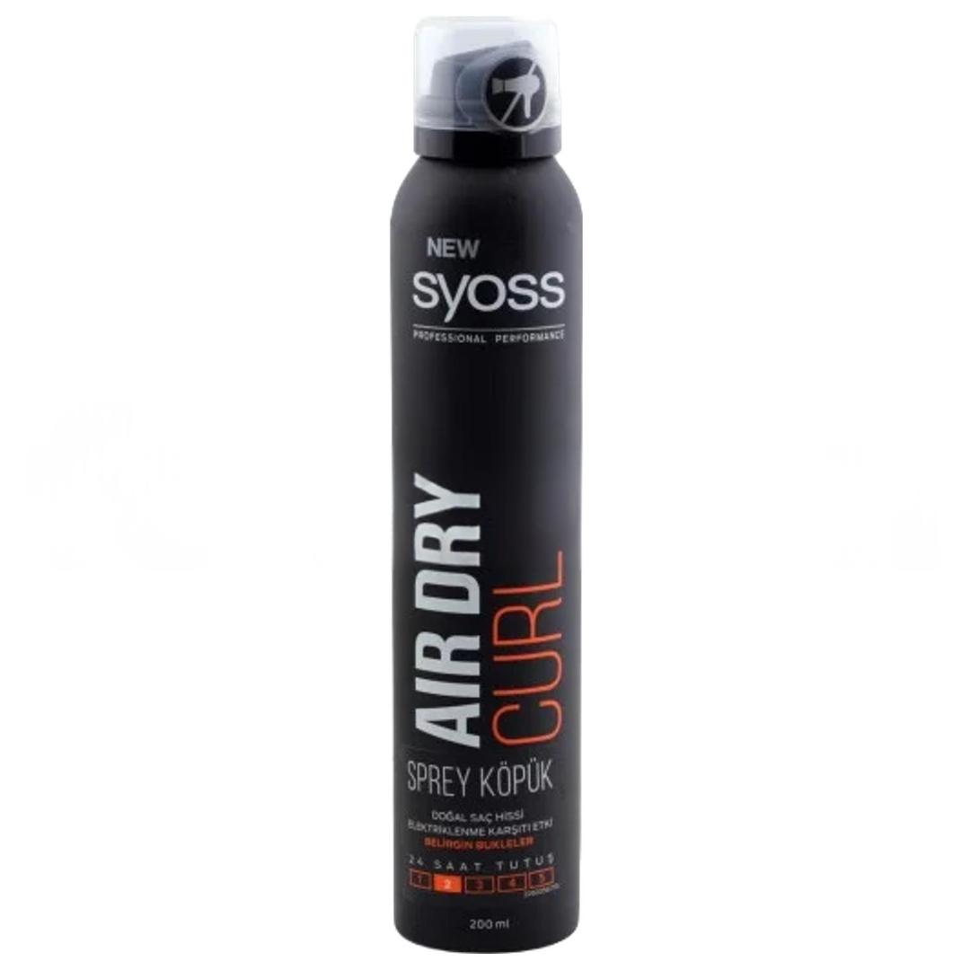 Syoss Köpük Saç Spreyi Belirgin Bukleler 200 ml