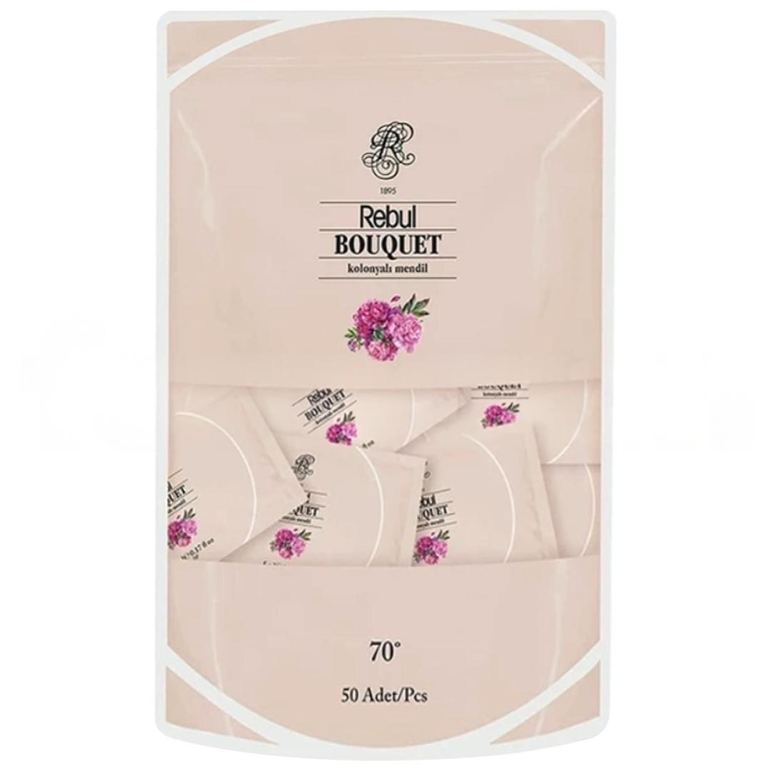Rebul Bouquet Kolonyalı Mendil 50'li
