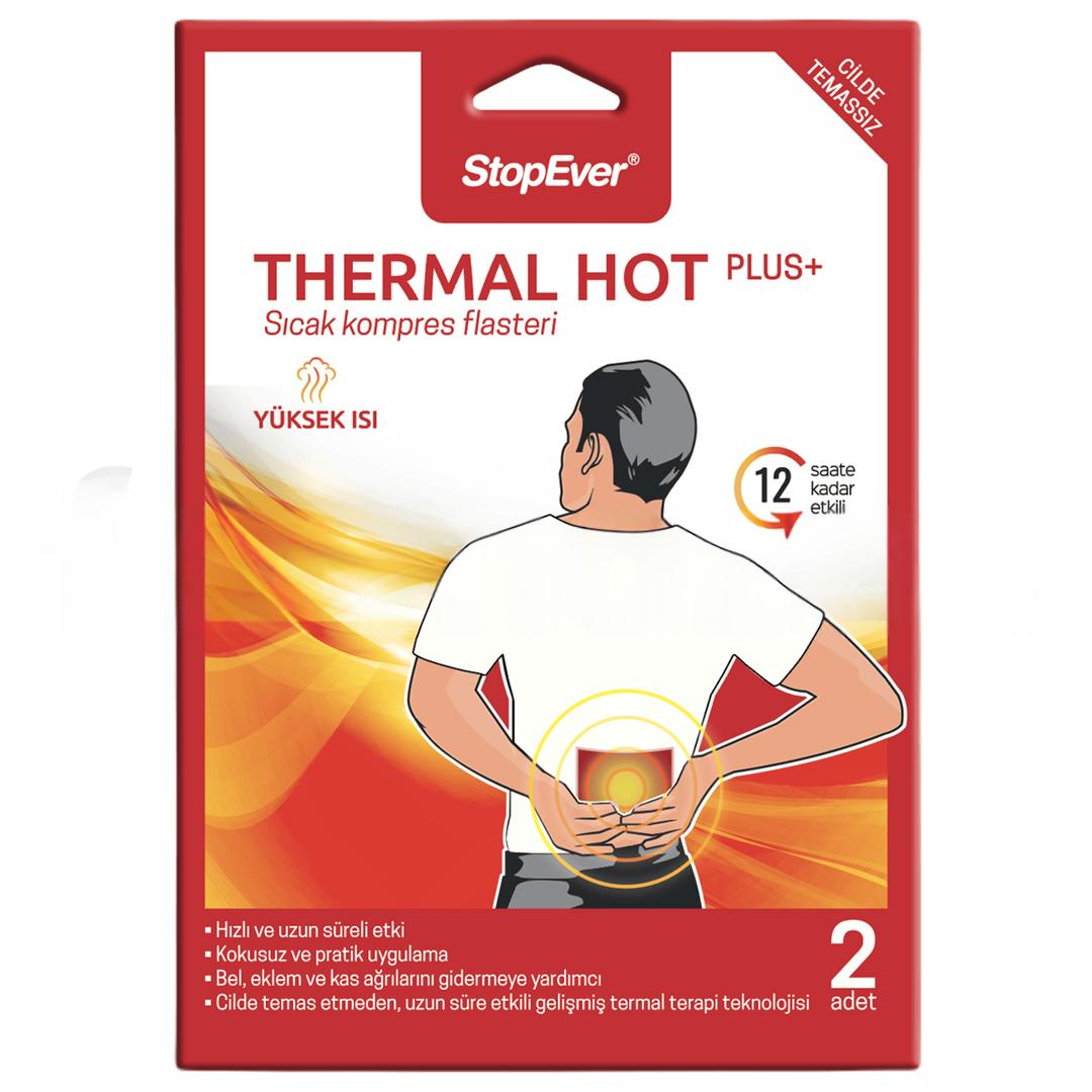 Stopever Thermal Hot Plus+ Sıcak Kompres Flastreri