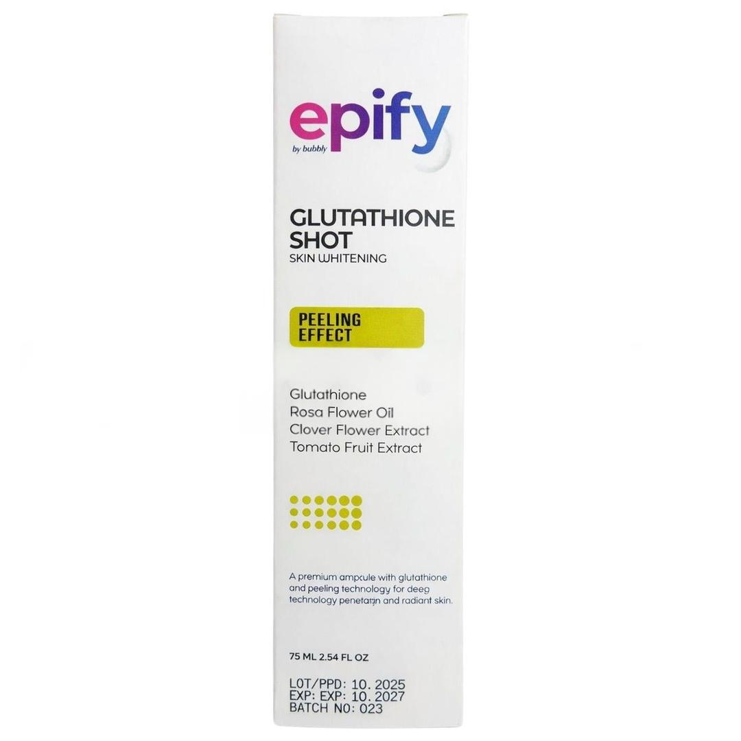 Epify Peeling Etkili Cilt Beyazlatıcı Glutatyon Shot 75 ml