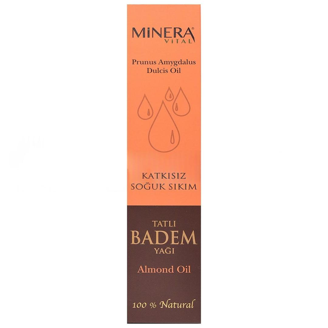 Minera Vital Tatlı Badem Yağı 250 ml (Soğuk Pres)
