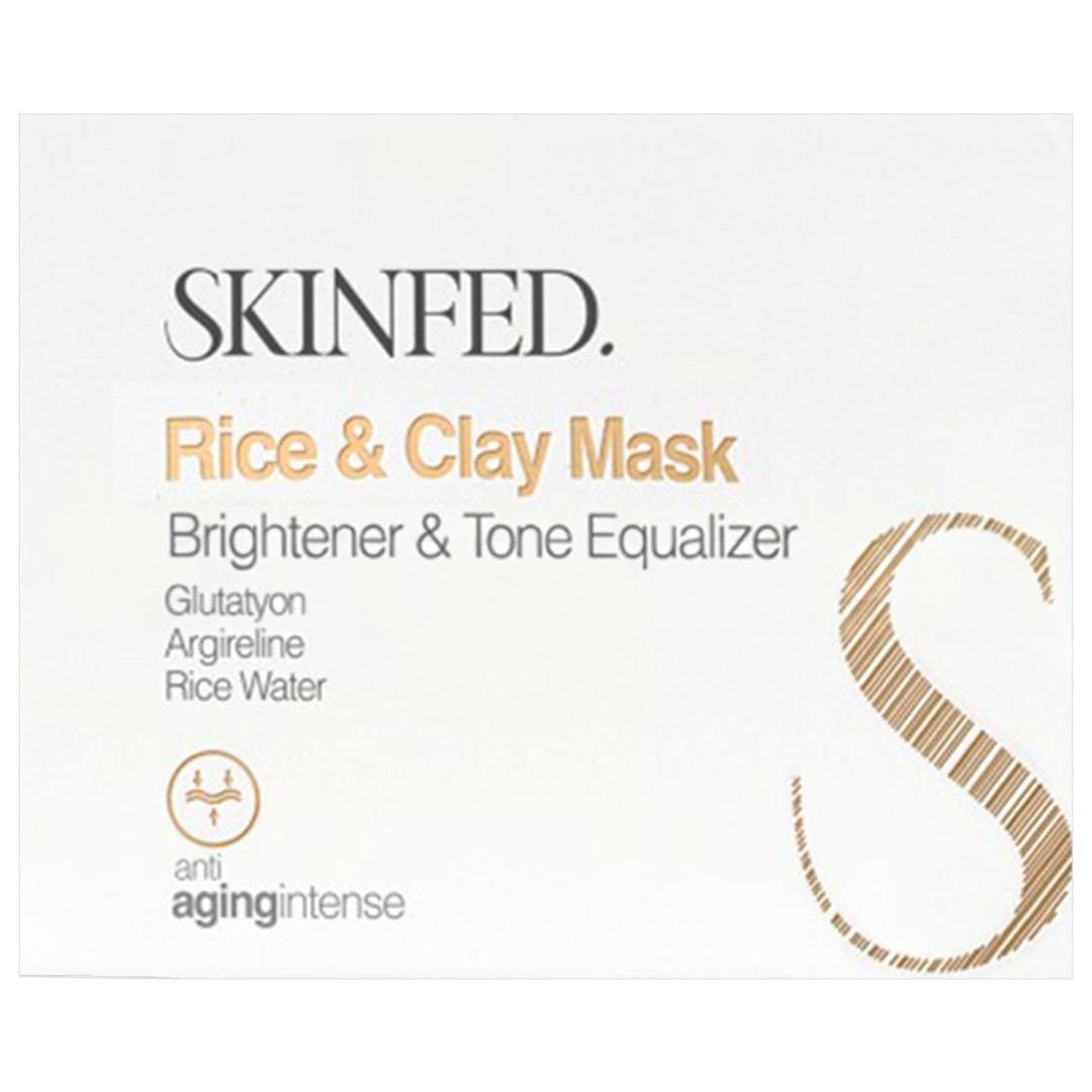 Skinfed Aydınlatıcı Ton Eşitleyici Pirinç Maskesi 100 ml