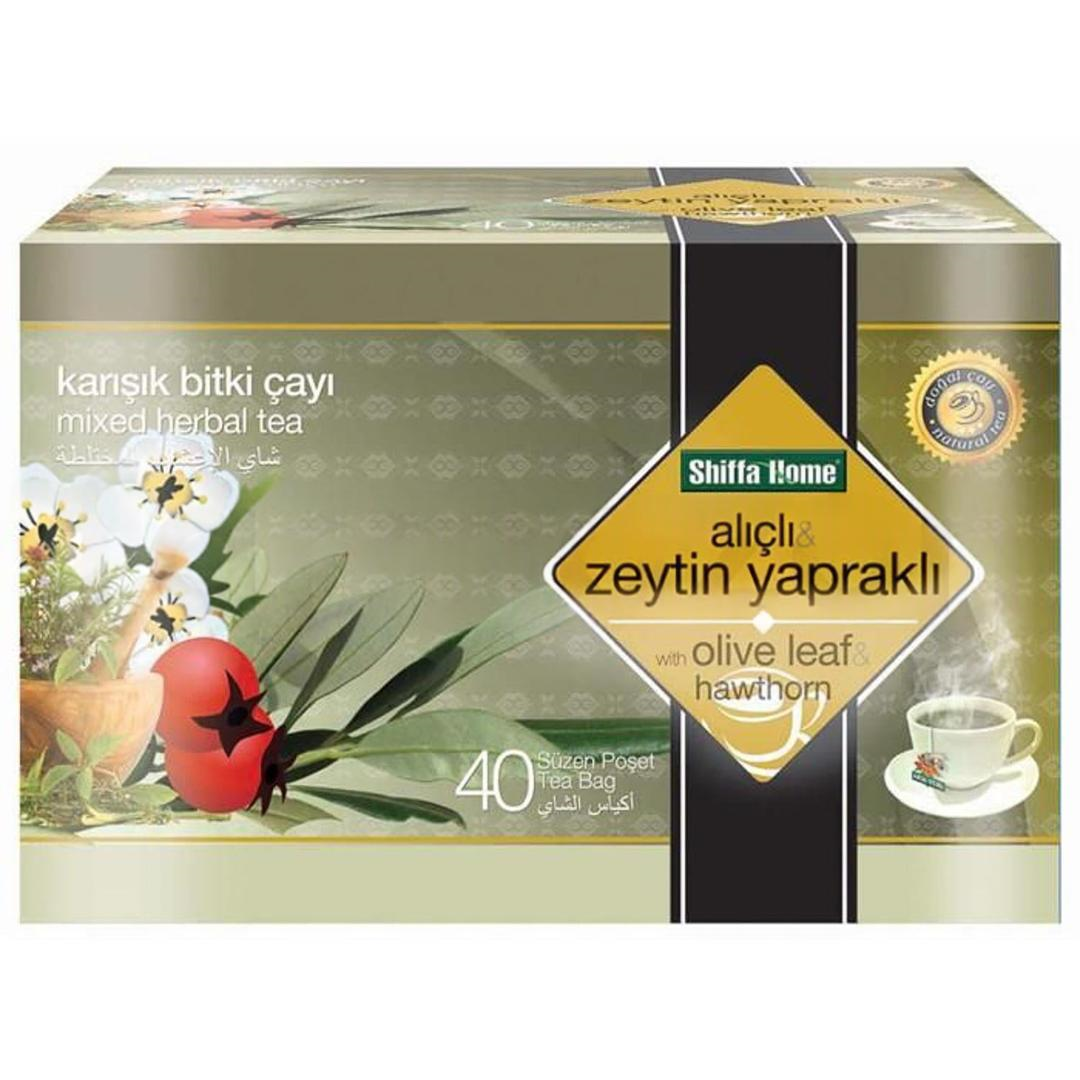 Shiffa Home Alıçlı & Zeytin Yapraklı Karışık Bitki Çayı 40 Süzen Poşet
