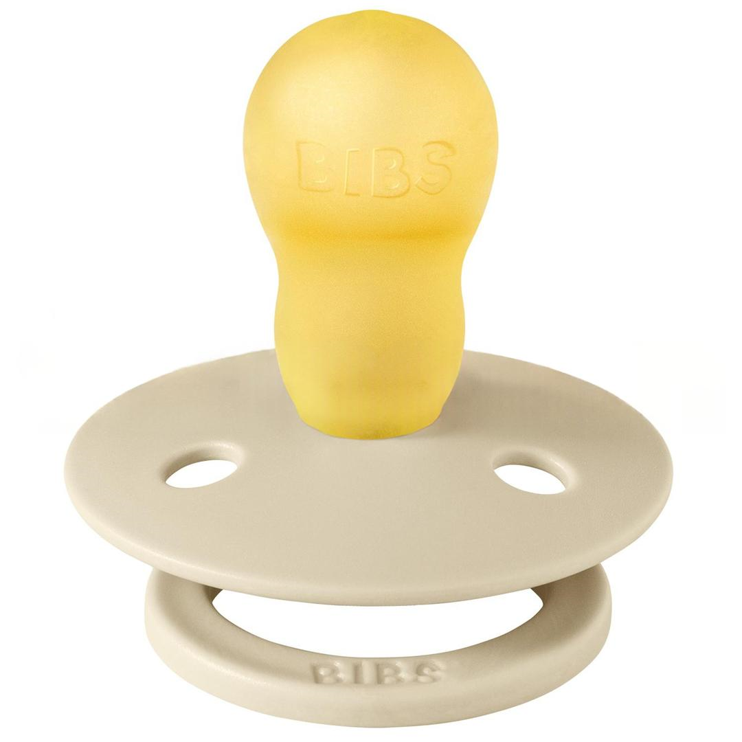 Bibs Colour Kauçuk 18+ Ay Emzik - Vanilla