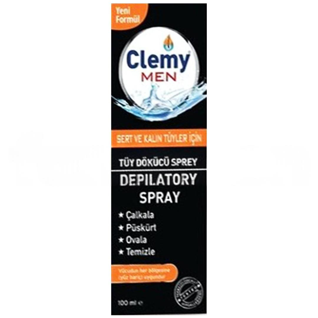 Clemy Erkek Tüy Dökücü Sprey Kalın Tüyler 100 ml