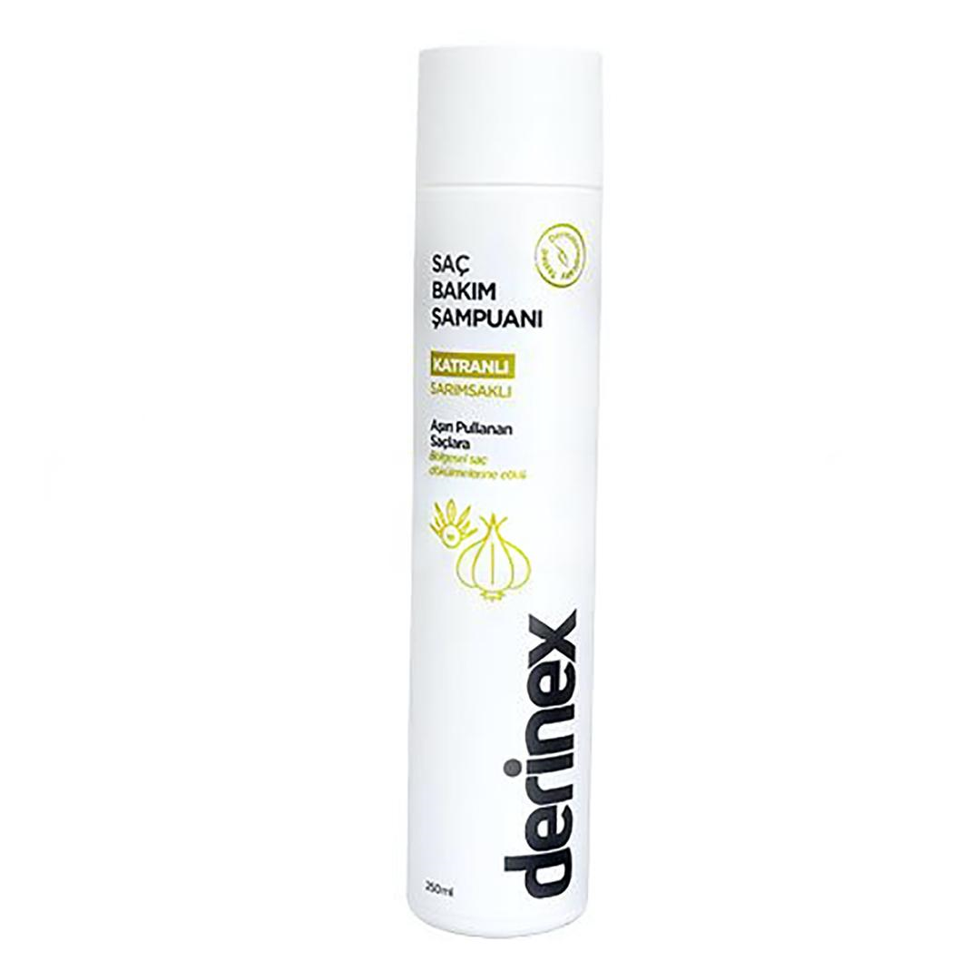 Derinex Saç Bakım Şampuanı Katranlı Sarımsaklı 250 ml