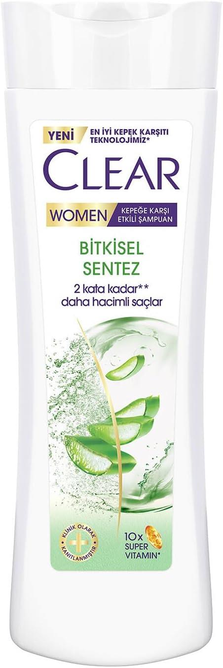 Clear Women Bitkisel Sentez Aloe Vera ve Çay Ağacı Yağı Kepeğe Karşı Etkili Şampuan 350 ml
