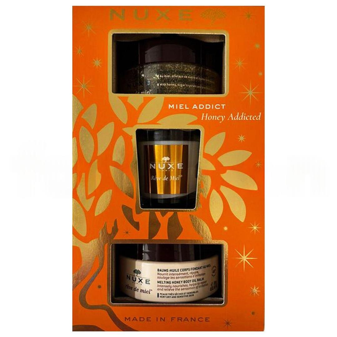Nuxe Reve De Miel Bakım Seti 200 ml + 175 ml Mum Hediyeli