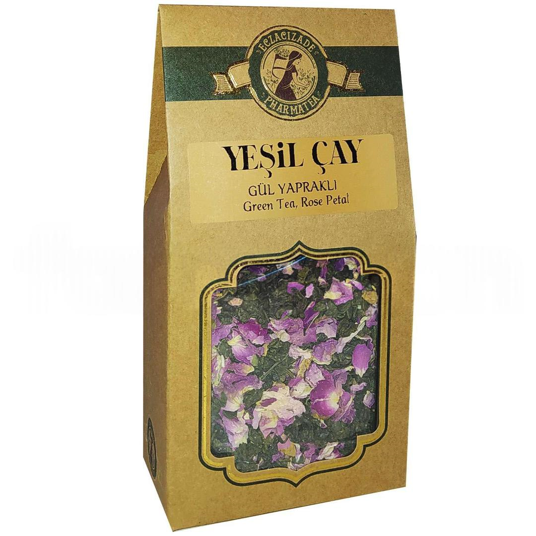 Pharmatea Yeşil Çay Gül Yapraklı 100 gr