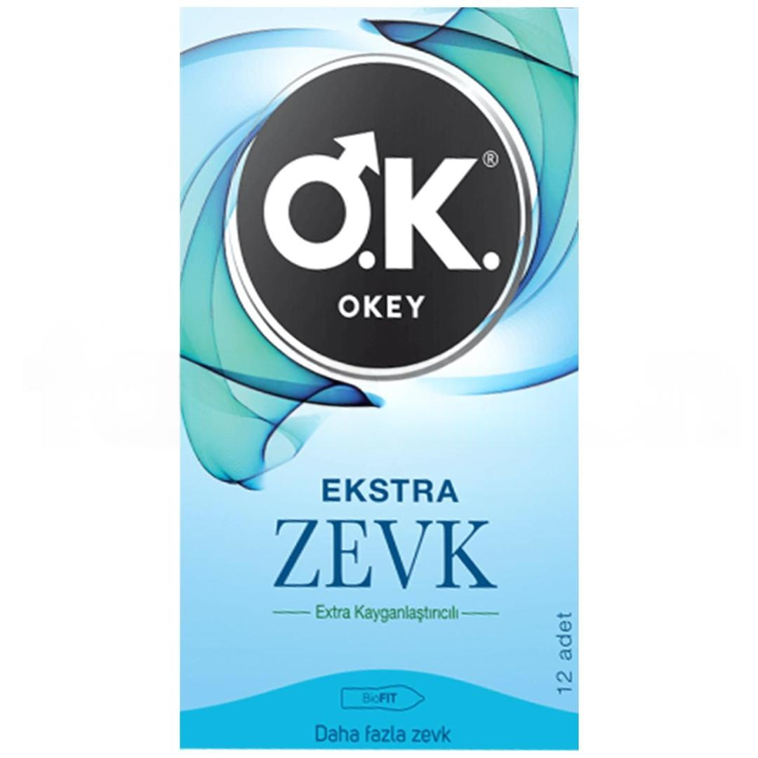 Okey Prezervatif Ekstra Zevk 12'li