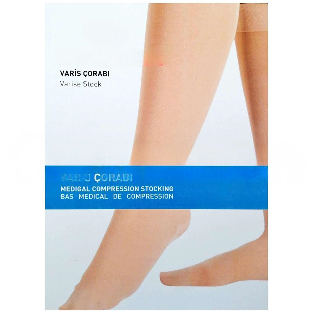 Dr. Linee CCL2 Dizaltı Burnu Açık Varis Çorabı No: 4
